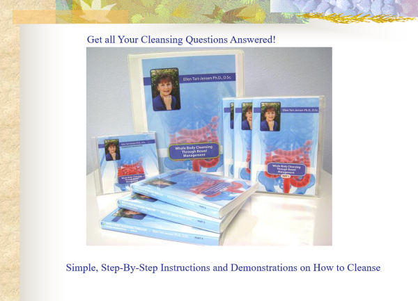 Get all your cleansing questions answered! Whole Body Cleansing Program Through Bowel Management CD-ROM PPP - Whole Body Cleansing Program Through Bowel Management CD-ROM PPP