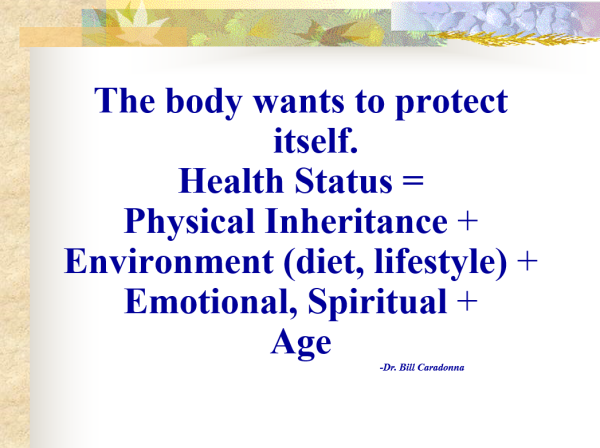 The body wants to protect itself - Iris Constitutions & Remedial Therapies ~ CD-ROM PPP