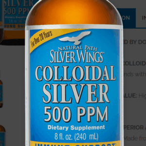 Colloidal Silver 500 PPM 8 oz.