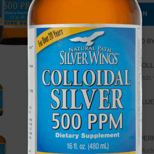 Colloidal Silver 500 PPM 16 oz.